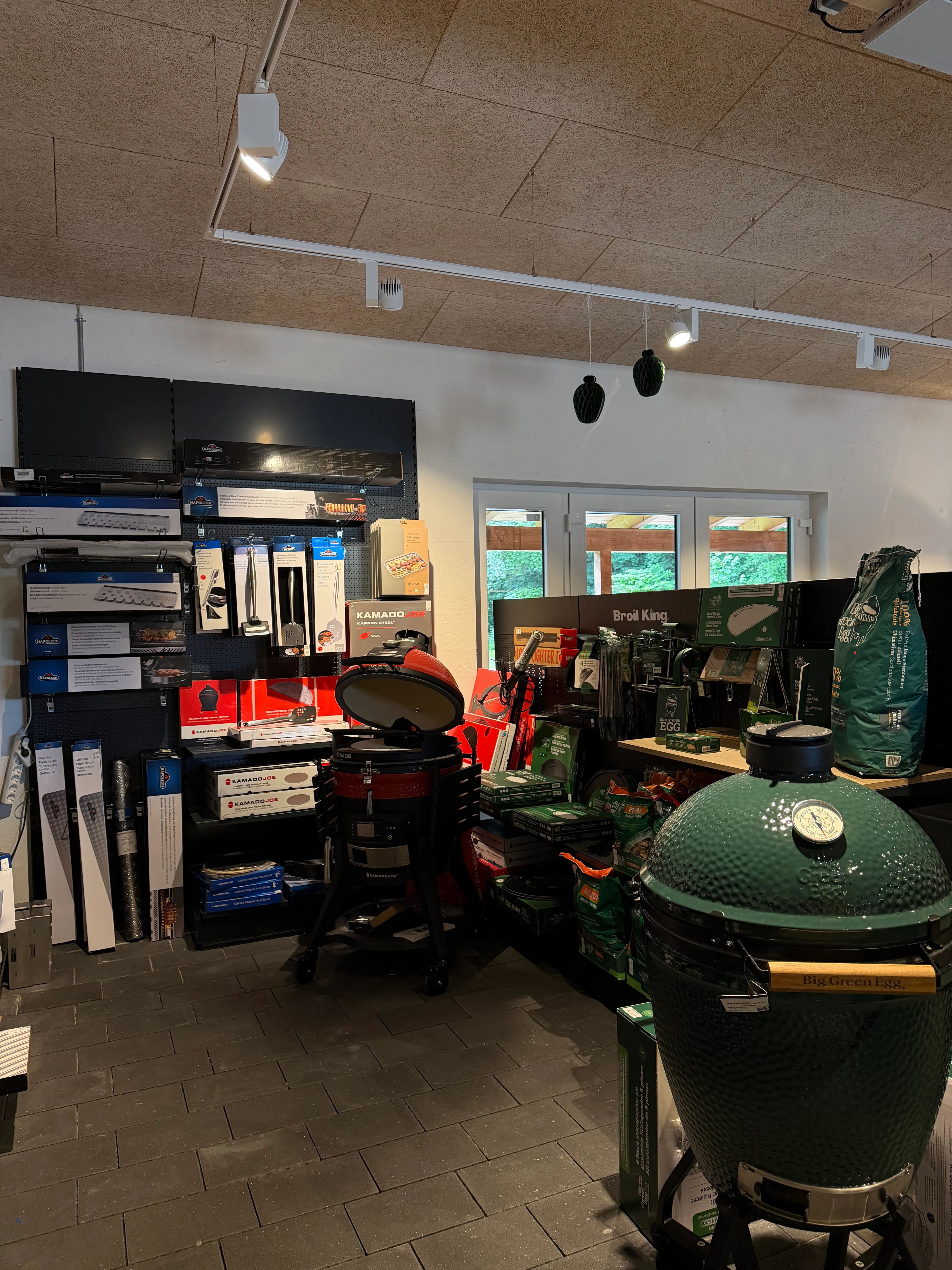 Showroom Marks Grillhaus – Grillauswahl